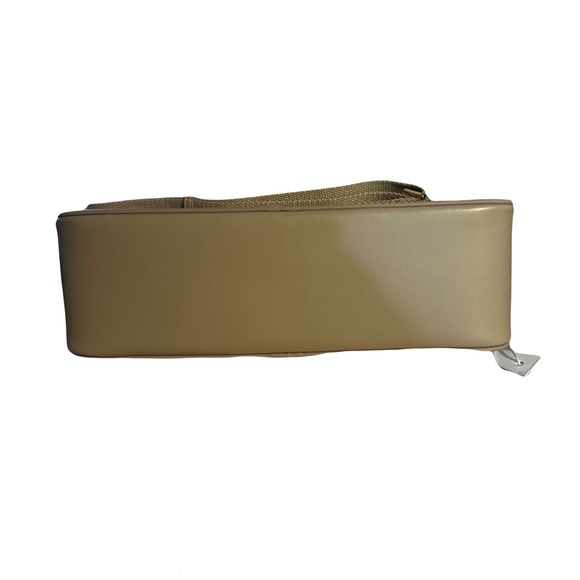 Trina Turk taupe and off white handbag/crossbody NWT - Picture 4 of 8